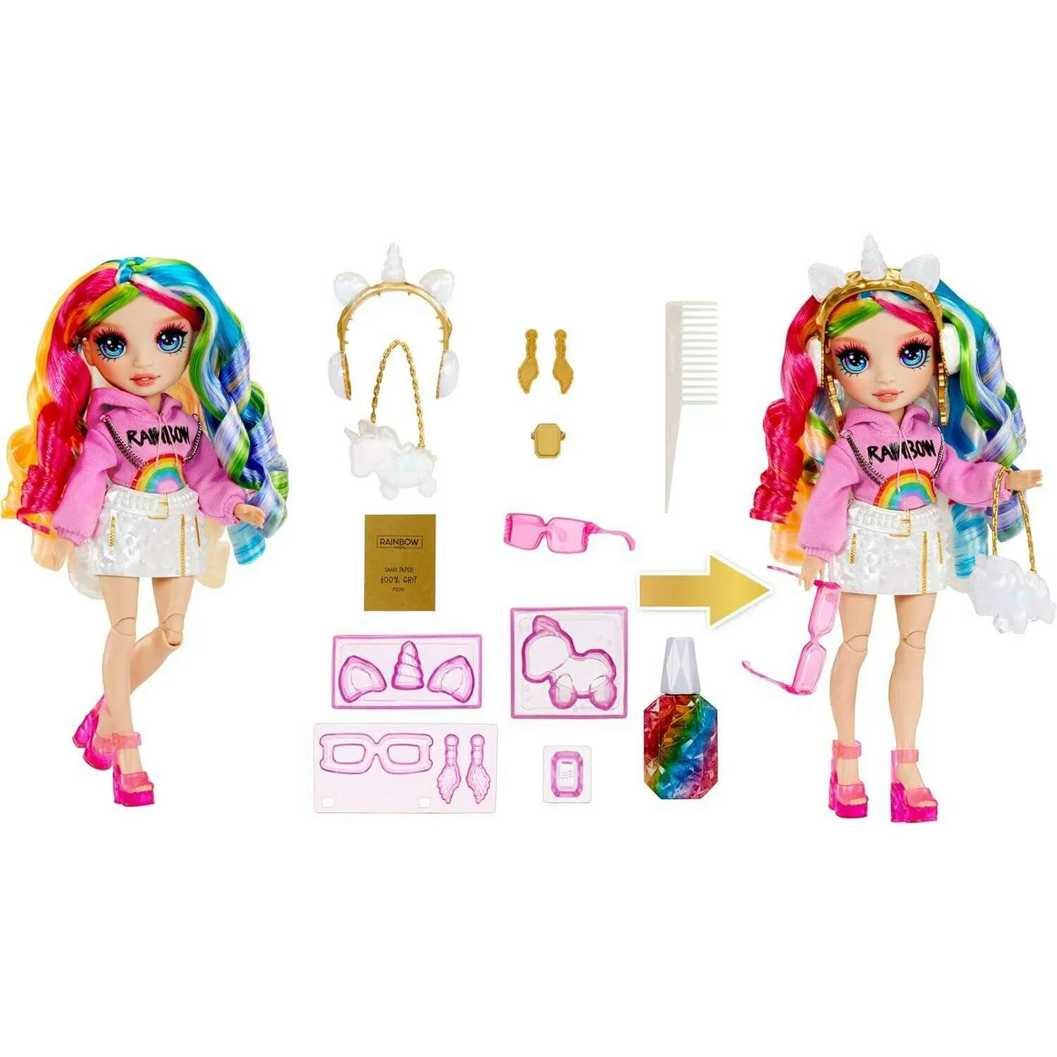 Rainbow High Creative Crystals Amaya Raine