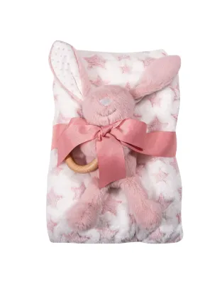 Greenwich Polo Club Fleece Blanket Pink 75x100