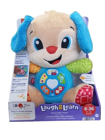 Fisher Price Smart Stages Training Dog New Blue