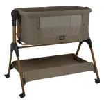 Bebe Stars Baby Cot Style 2 in 1 Natural Beige