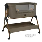 Bebe Stars Baby Cot Style 2 in 1 Natural Beige
