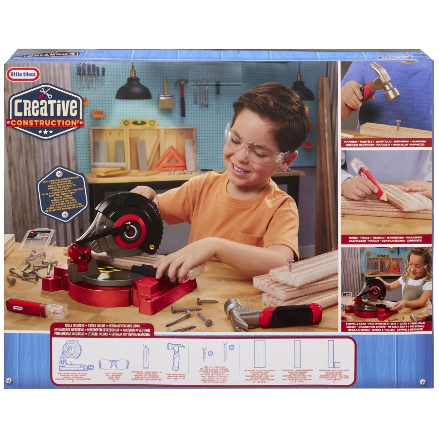 Little Tikes Creative Construction set Circular Saw