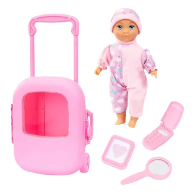 Bayer Design Dolls Trolley with Doll Set
