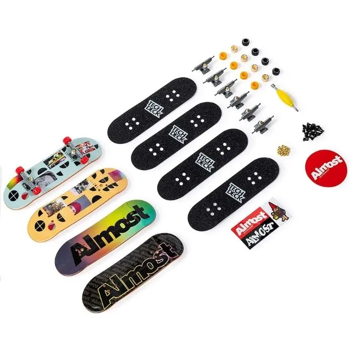 Tech Deck 4-Pack Fingerboard Plan B SIZE