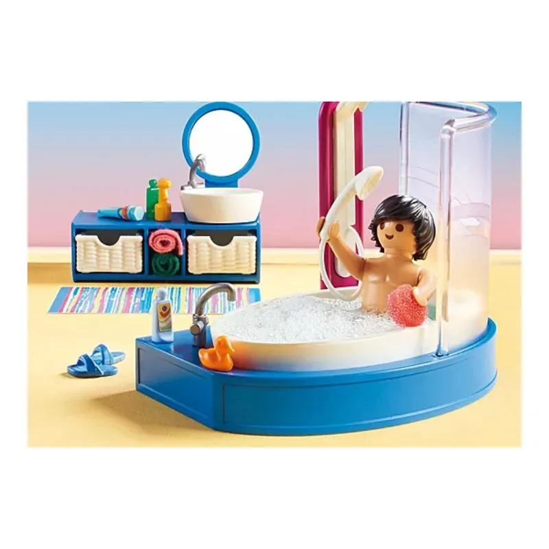 Playmobil Dollhouse Bathroom with Tub