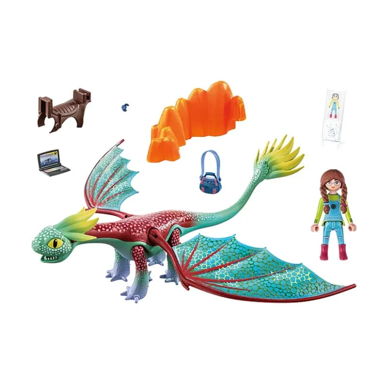 Playmobil Dragons The Nine Realms - Feathers and Alex