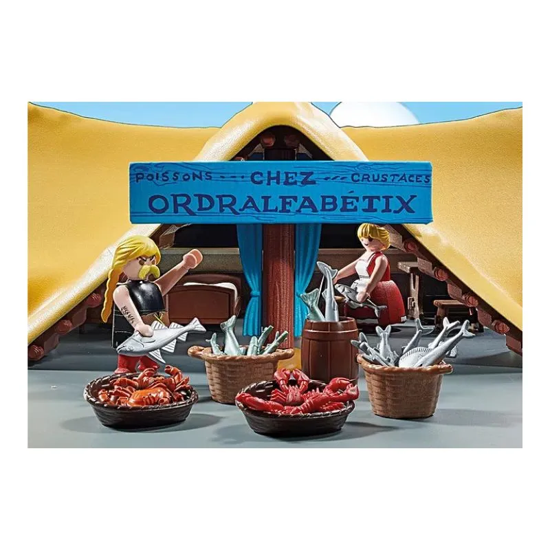 Playmobil Asterix The Fisherman's Hut Alphabetix