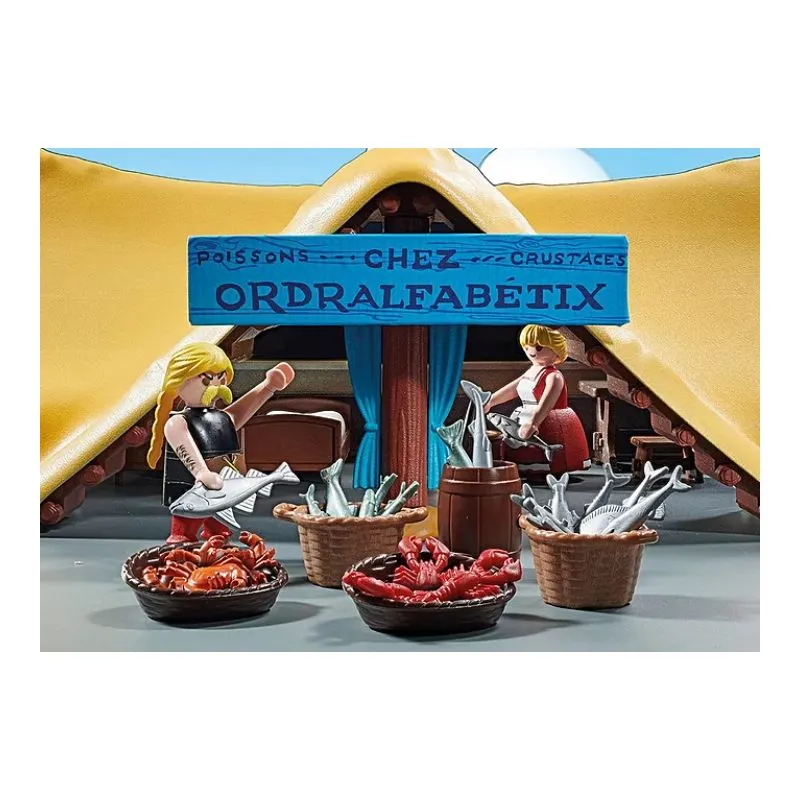Playmobil Asterix The Fisherman's Hut Alphabetix