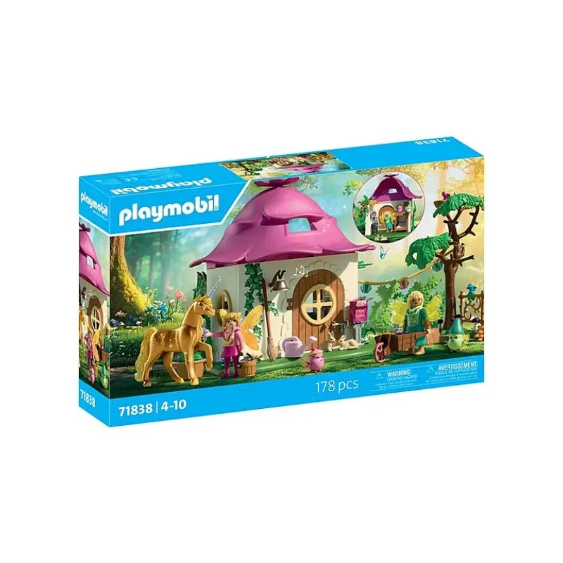 Playmobil Cozy Fairy Home with Golden Unicorn