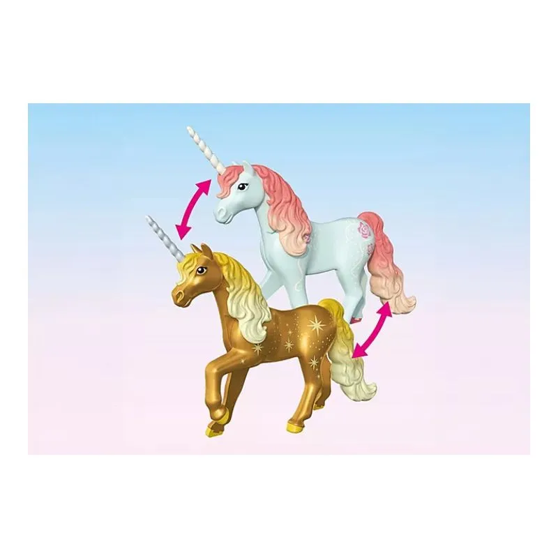 Playmobil Cozy Fairy Home with Golden Unicorn