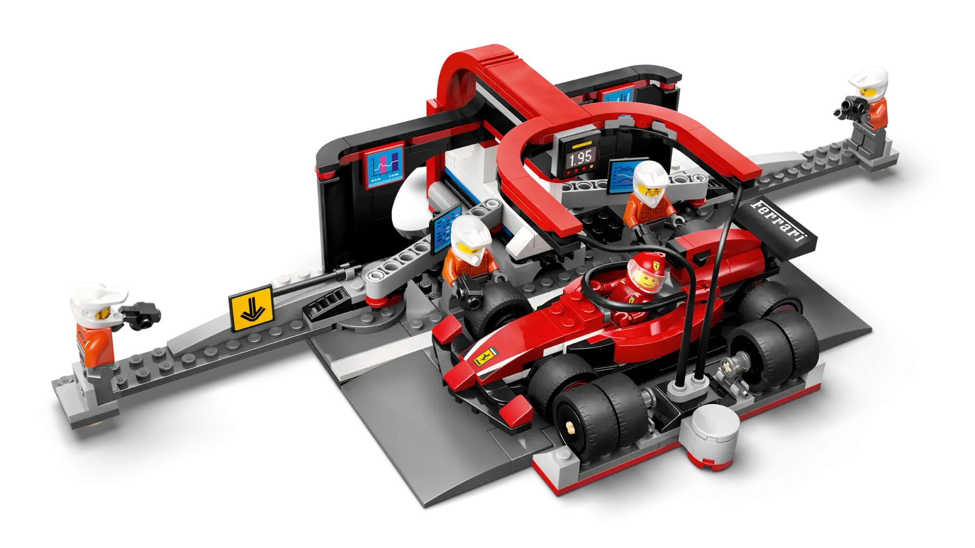 LEGO City: F1 Pit Stop & Pit Crew with Ferrari Car (60443)
