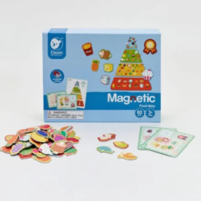 Classic World Magnetic Food diary