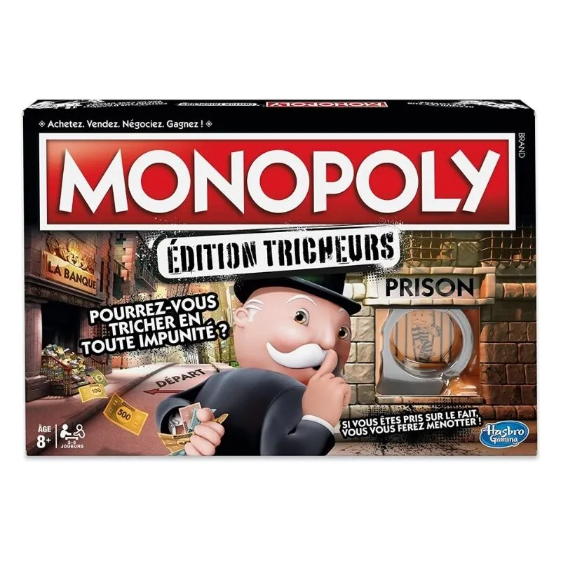Hasbro Gaming Monopoly Cheats Board Game