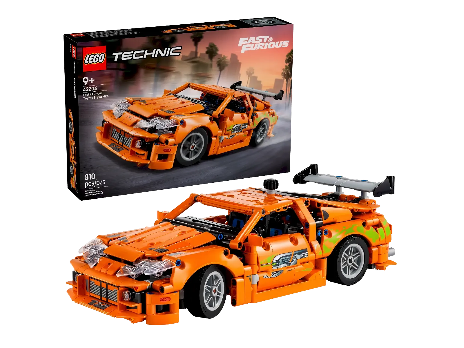 LEGO Technic: Fast And Furious Toyota Supra Mk4 (42204)