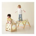 Classic World Toys Foldable 5-in-1 Children Triangle Climbing Set