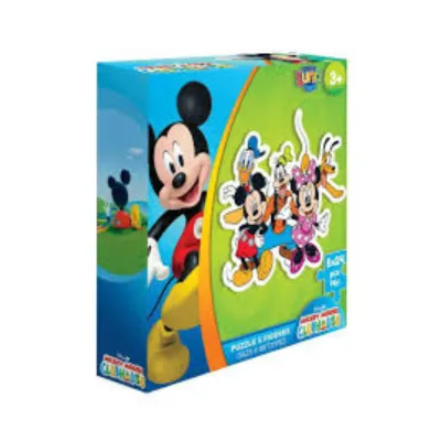 Luna Παιδικό Puzzle 24pcs 5 Figures Mickey Mouse