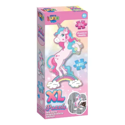 Luna Puzzle χρωματισμού XL Unicorn 52τμχ