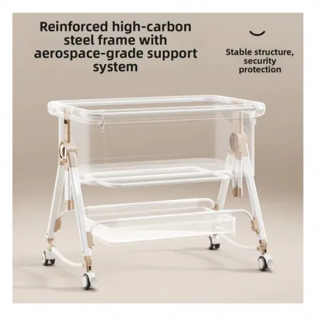 Lazarid Folding cradle 5 in 1  Cream/gold