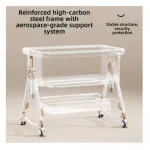 Lazarid Folding cradle 5 in 1  Cream/gold