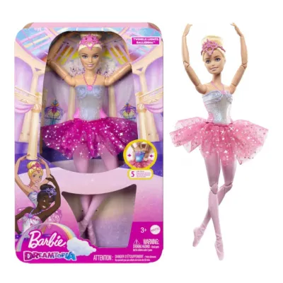 Barbie Doll | Blonde Ballerina Doll | Magical Light-Up Feature