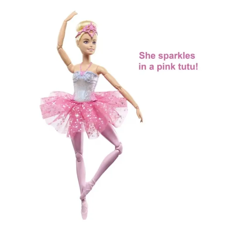 Barbie Doll | Blonde Ballerina Doll | Magical Light-Up Feature