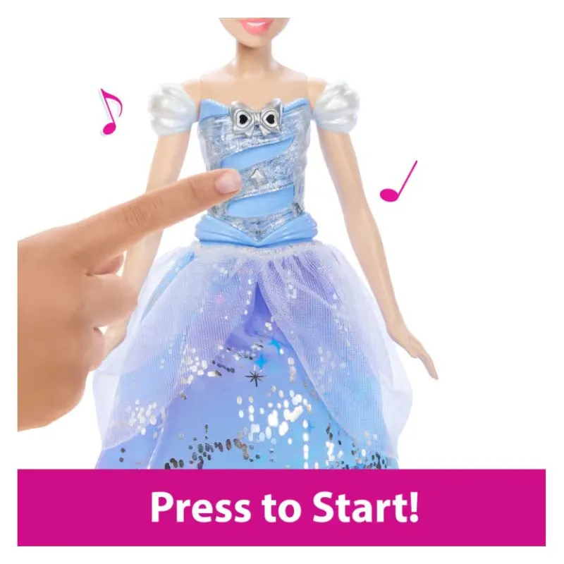 Disney Princess Enchanted Ballgown Cinderella Fashion Doll With Lights & Sounds, inspired By Movie