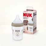 NUK Perfect Match Babby Bottle with soft silicone teat in White