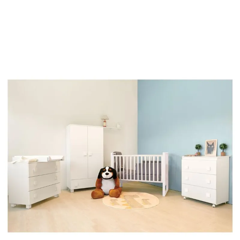 Italbaby Infinito White Crib