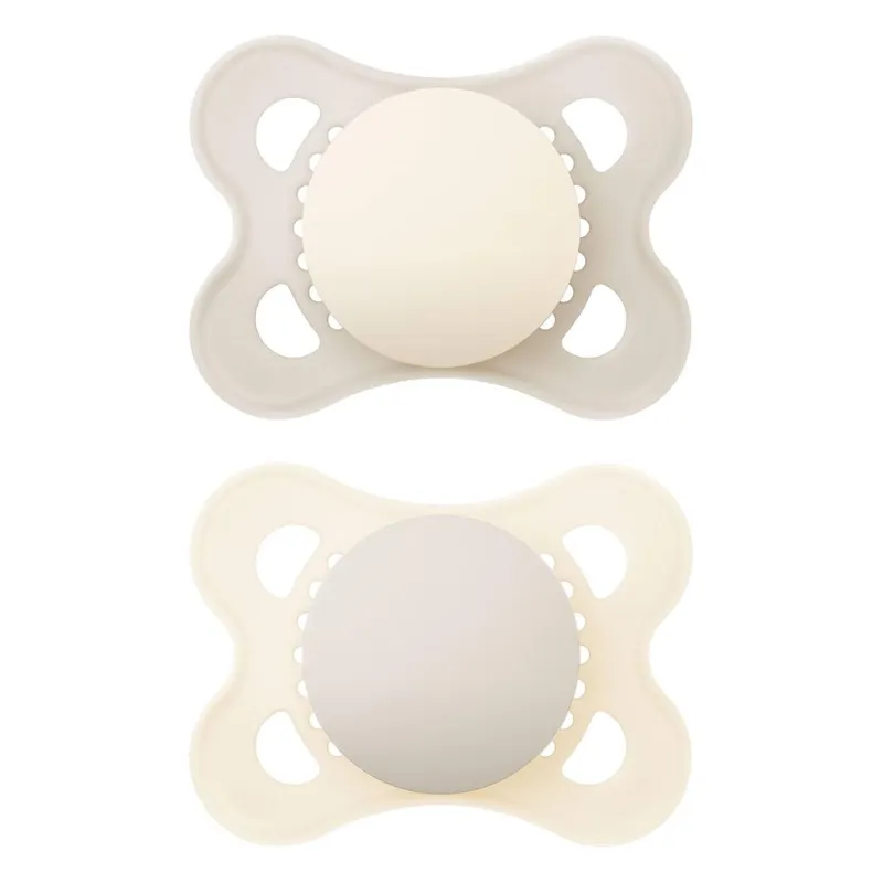 MAM Original Soothers 2-6 Months 2 Pack – Plain Cream