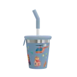 Kids Straw Cup 0.35 L Pompier