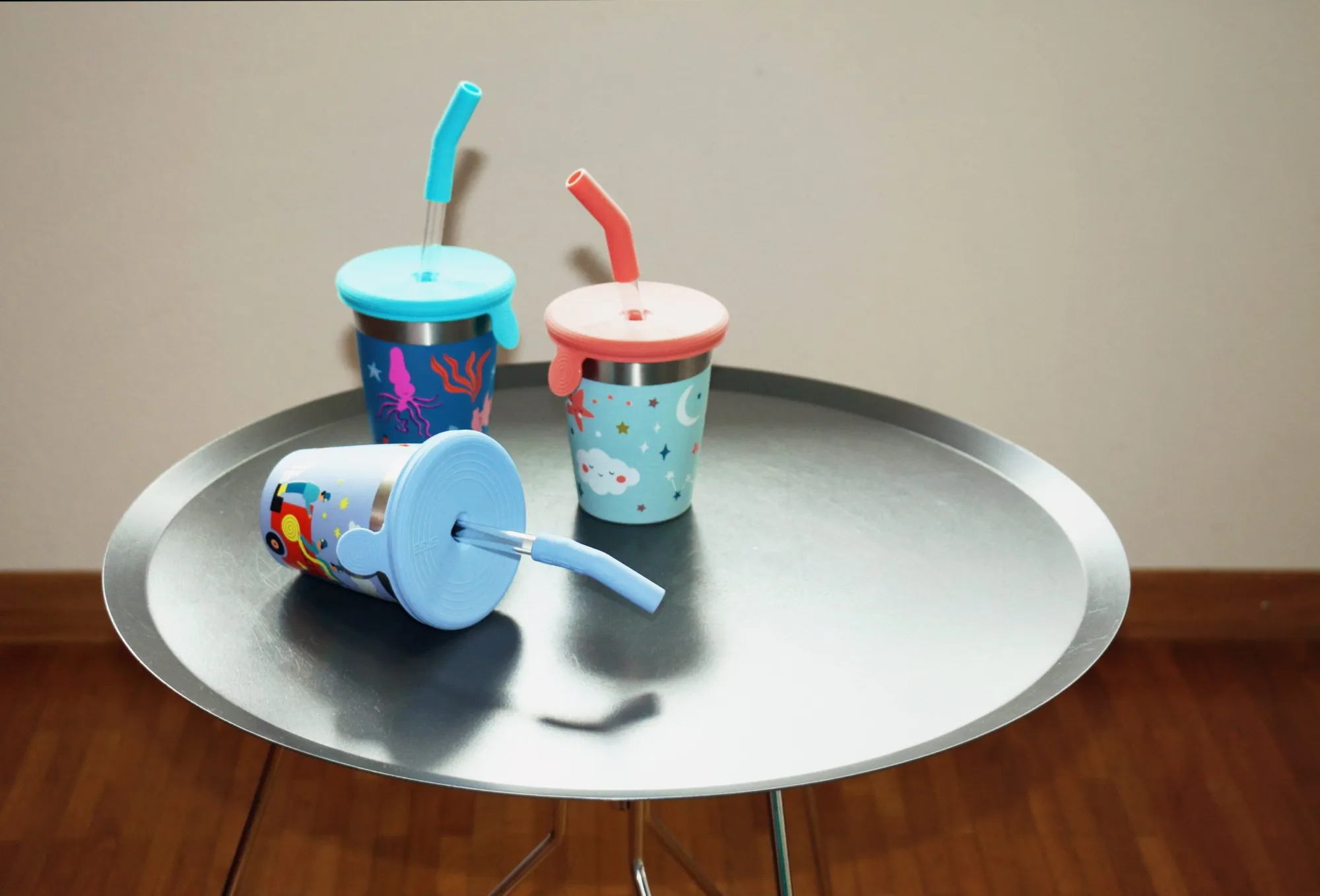 Kids Straw Cup 0.35 L Pompier