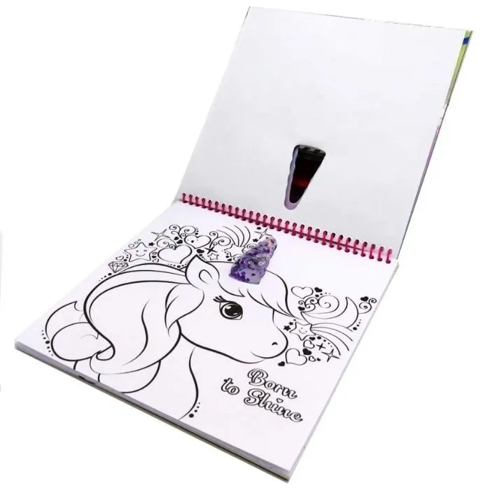 Grafix Unicorn Colour and Stick Fun Album