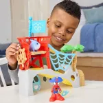 Marvel Spidey Amazing Friends Water-Webs Spidey Island Playset