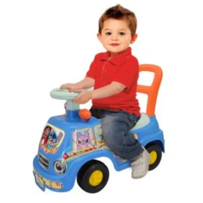 Kiddieland My First Ride-On Disney Stitch Lights N Sounds Vehicle