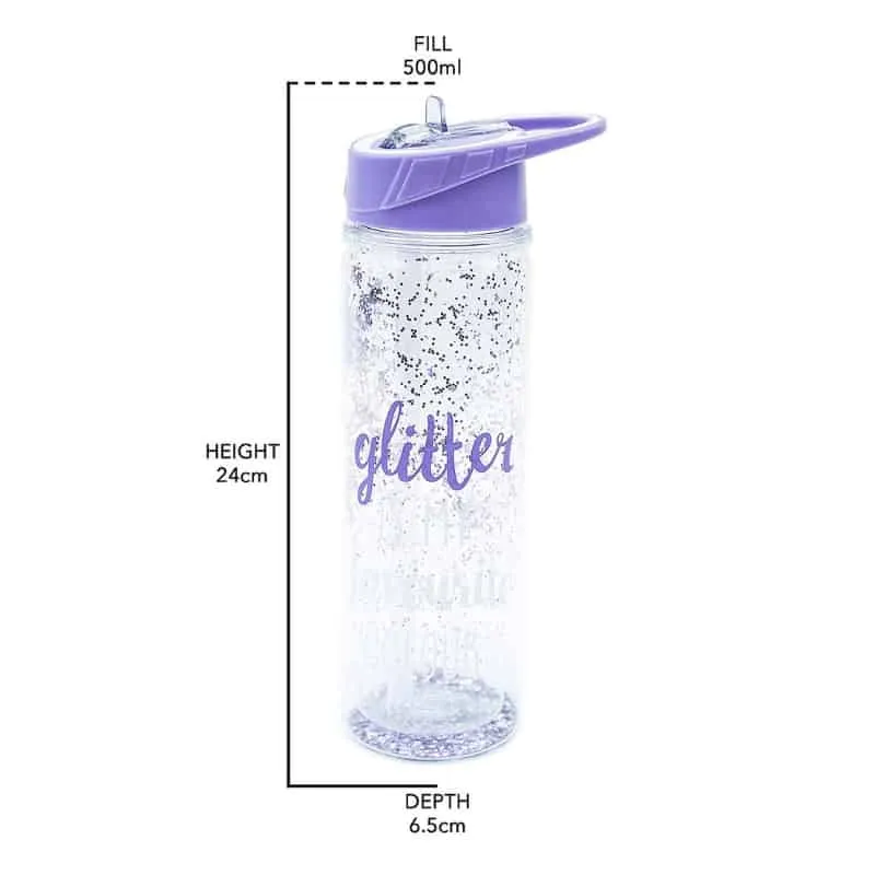 Smash Glitter Bottle-Purple