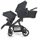 Coast Tandem Flint extra seat unit - Sliver Cross