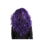 Black and purple wavy wig