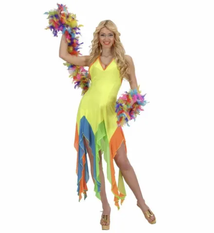 DELUXE MULTICOLOR FEATHER BOA