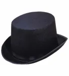 BIG BLACK TOP HAT