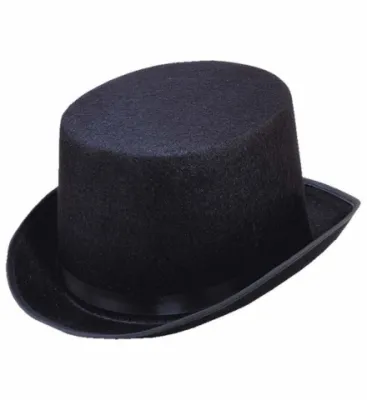 BIG BLACK TOP HAT