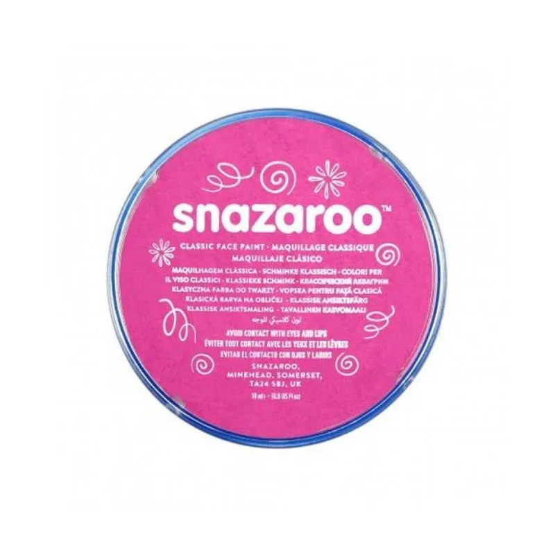Snazaroo Bright Pink Face Paint - 18ml