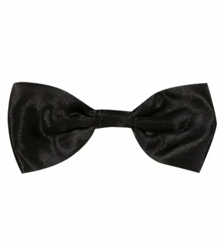 BLACK BOW TIE