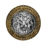 Lion Heart Shield with Handles 44.5cm