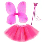 MAGIC FAIRY Hot pink - tutu, wings, magic wand