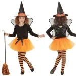 Witch Fairy - tutu, wings, hat
