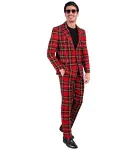 Tartan Party Fashion Suit