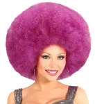Purple Oversized Afro Wig