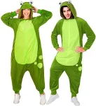 Plush Onesie Frog