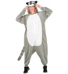 Plush Onesie Racoon