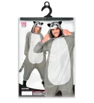 Plush Onesie Racoon